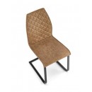 Стул HALMAR K265 коричневый/дуб медовый